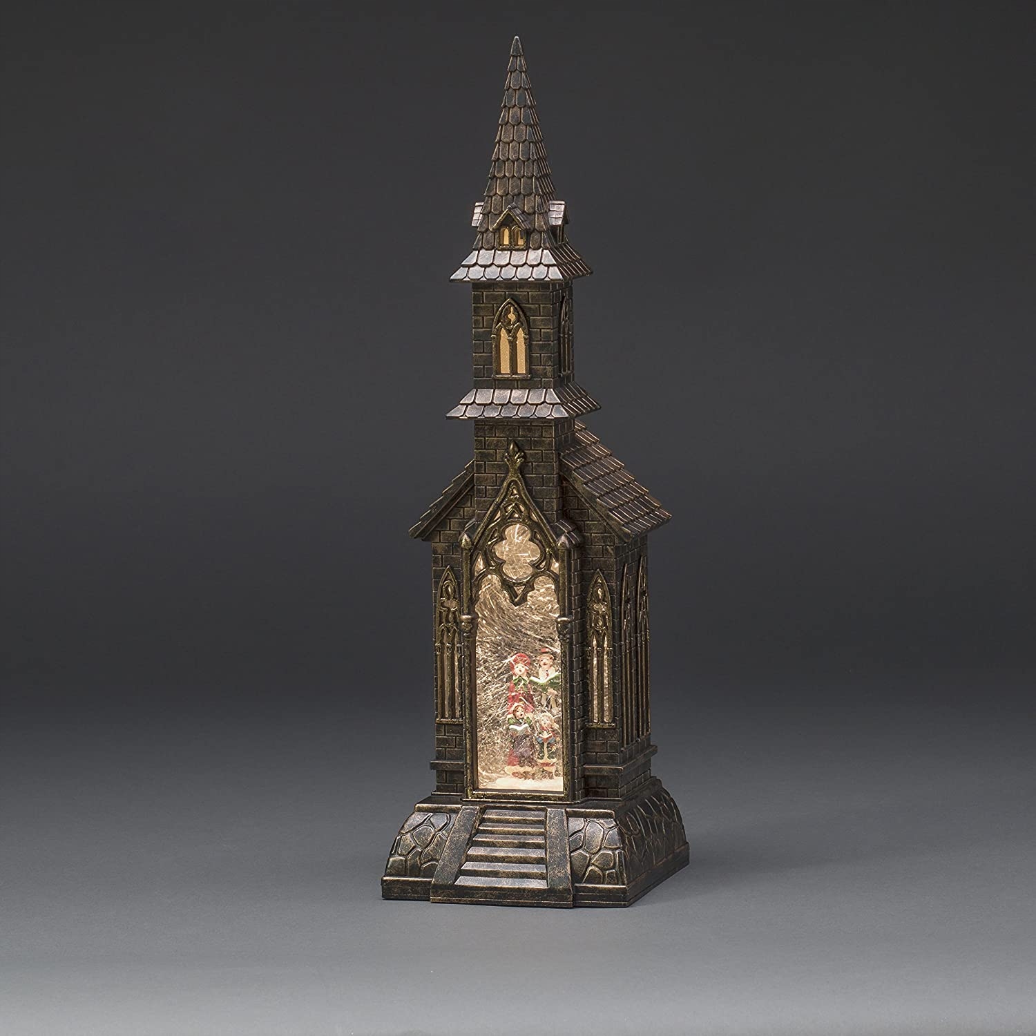 KONSTSMIDE LATARNIA ŚWIĄTECZNA KULA ŚNIEŻNA Motyw inny