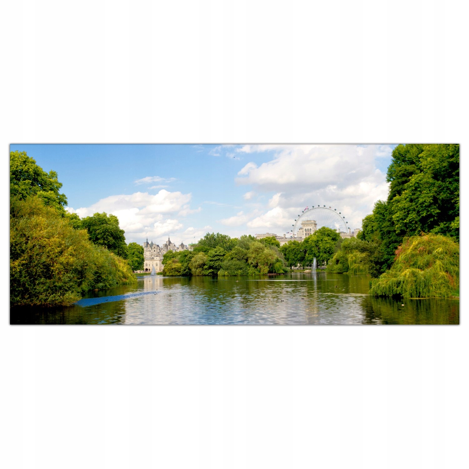 

Obraz Szklany Foto-obraz Londyn Park Miasto 125x50