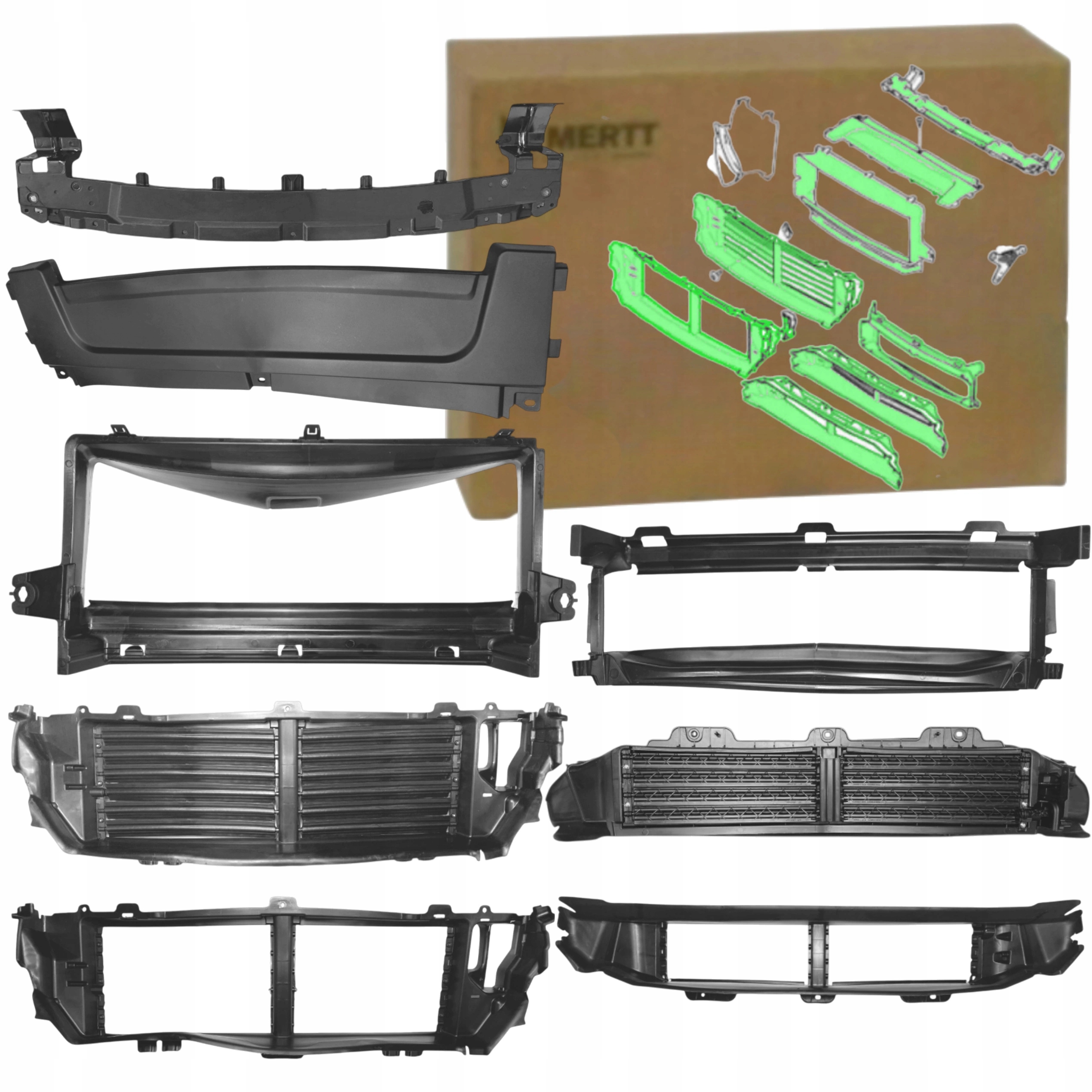Volvo XC90 Komplet Volantů Pro Přívody Vzduchu, Krytka Pásu