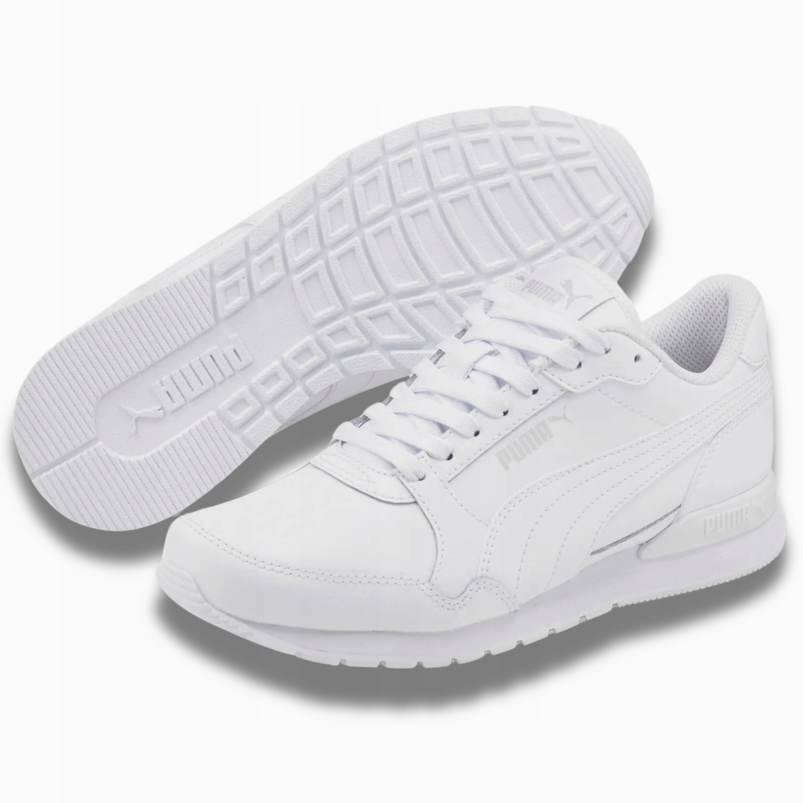 Boty Sportovní Tenisky Pro Mládež Dětské Puma Kožené Pohodlné 37