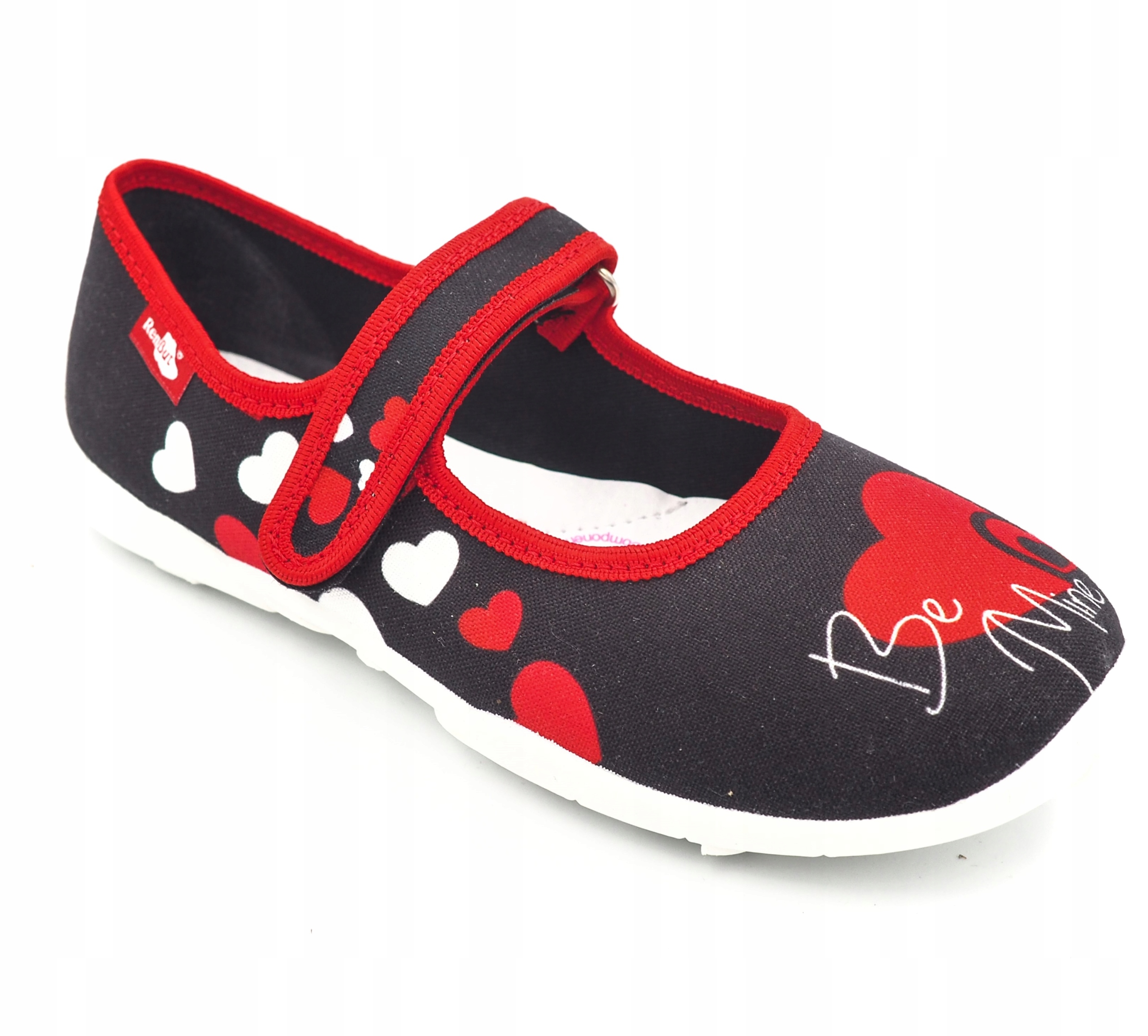 

Ren But Kapcie czarny Be Mine 33-415 R35