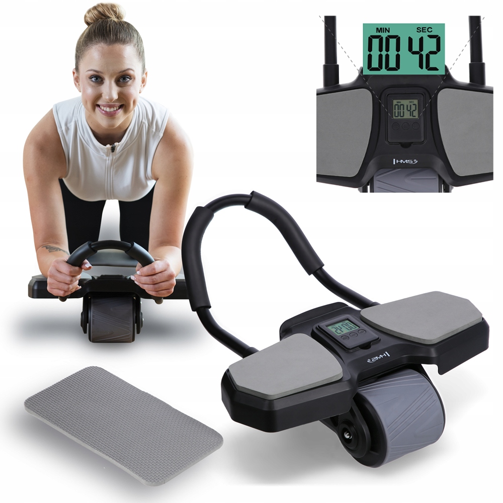 Kolečko Pro Cvičení Břišních Svalů Roller Core Ab Wheel Automatické Kolečko Hms