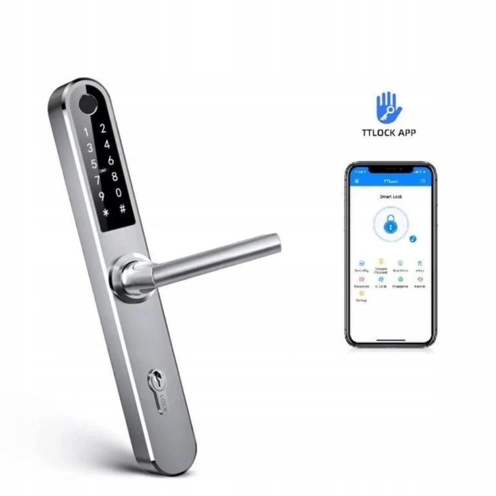 Bot Chytrá kľučka TTLock H1 strieborná 72 mm