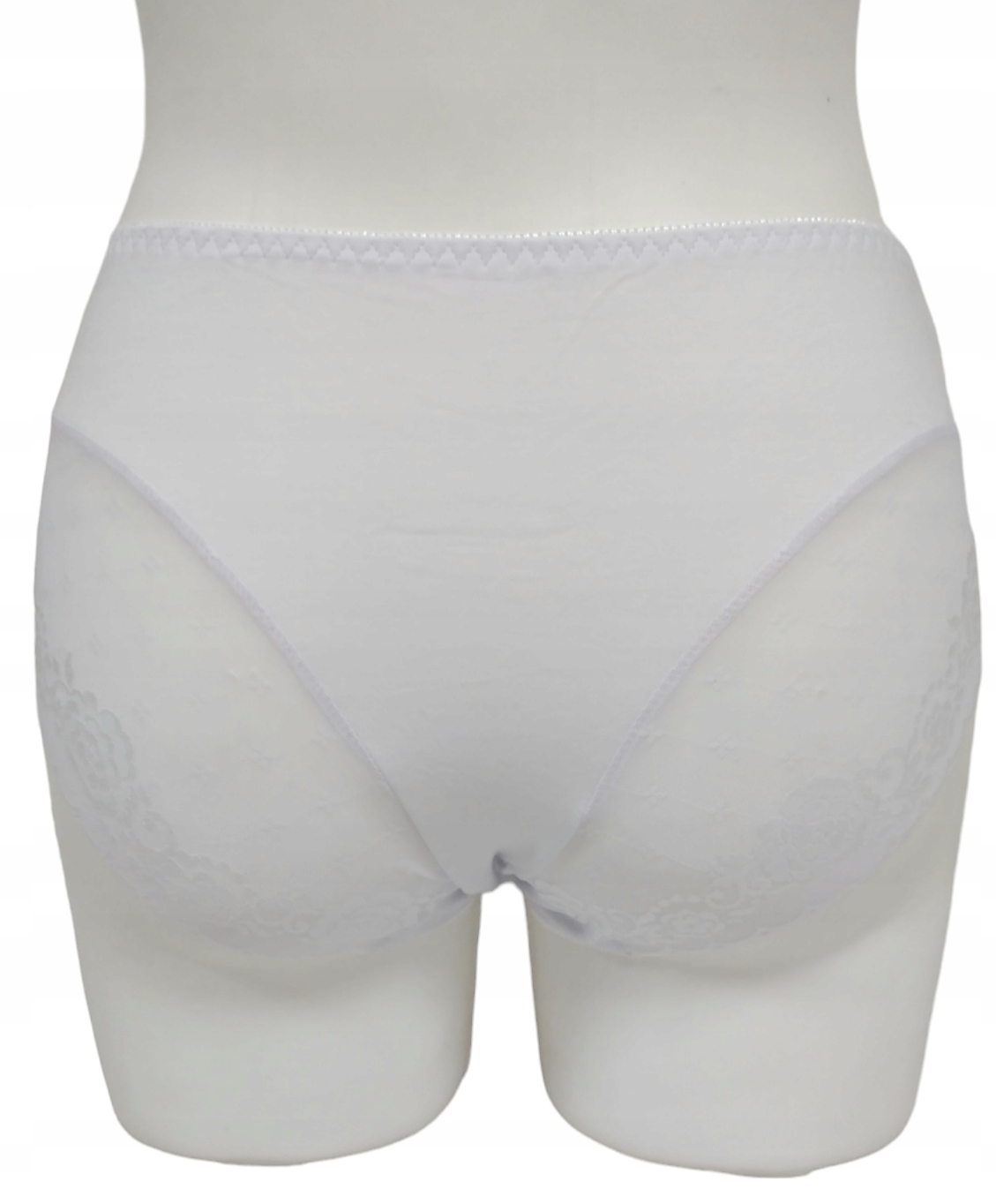 WYSOKIE FIGI DAMSKIE Dorimodes BAWEŁNA z KORONKĄ L DUŻE ROZMIARY Linia plus size (duże rozmiary)