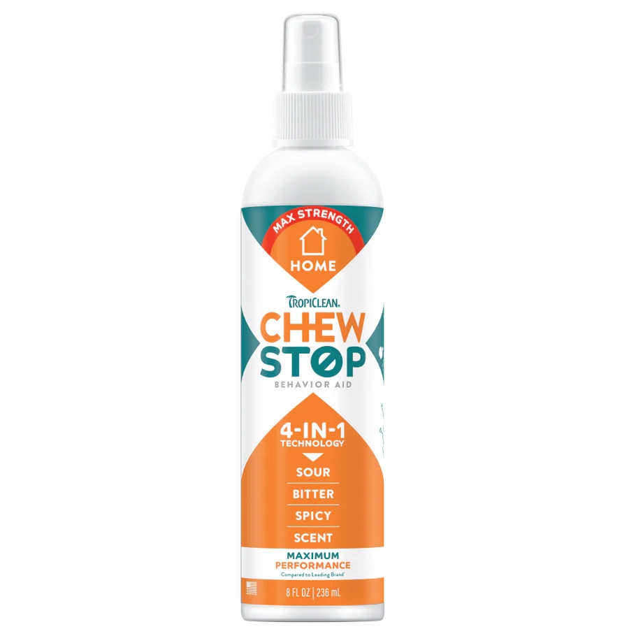 Levně Tropiclean sprej proti kousání 4v1 Chew Stop vyrobený v Usa 236 ml
