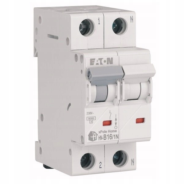 

Wyłącznik nadprądowy 1P+N B 16A 6kA Ac xPole Home