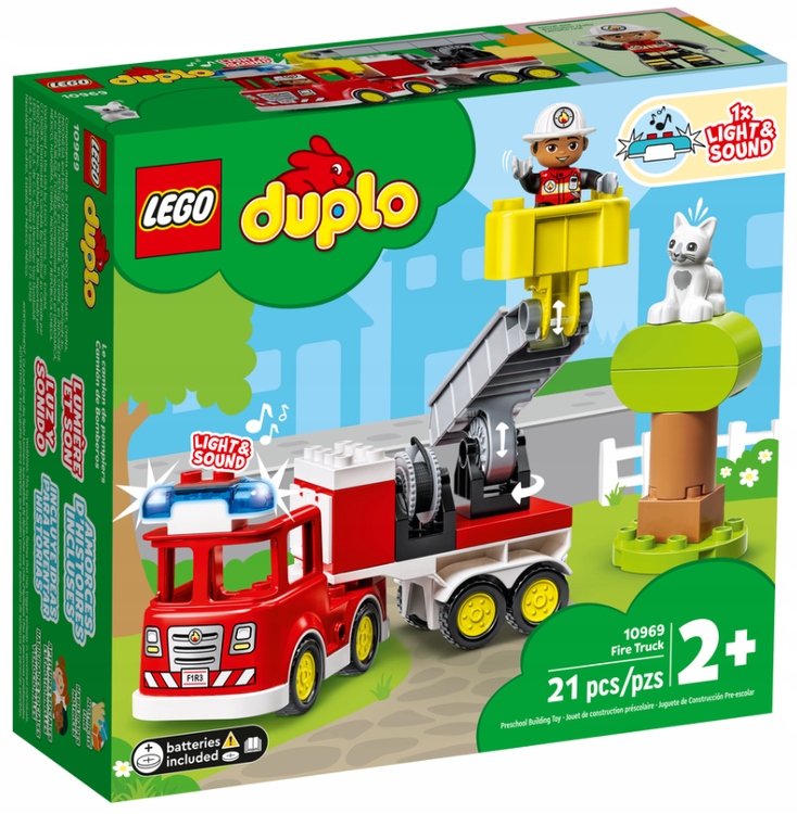 

Lego Klocki Wóz Strażacki 10969 Duplo 21 Elem