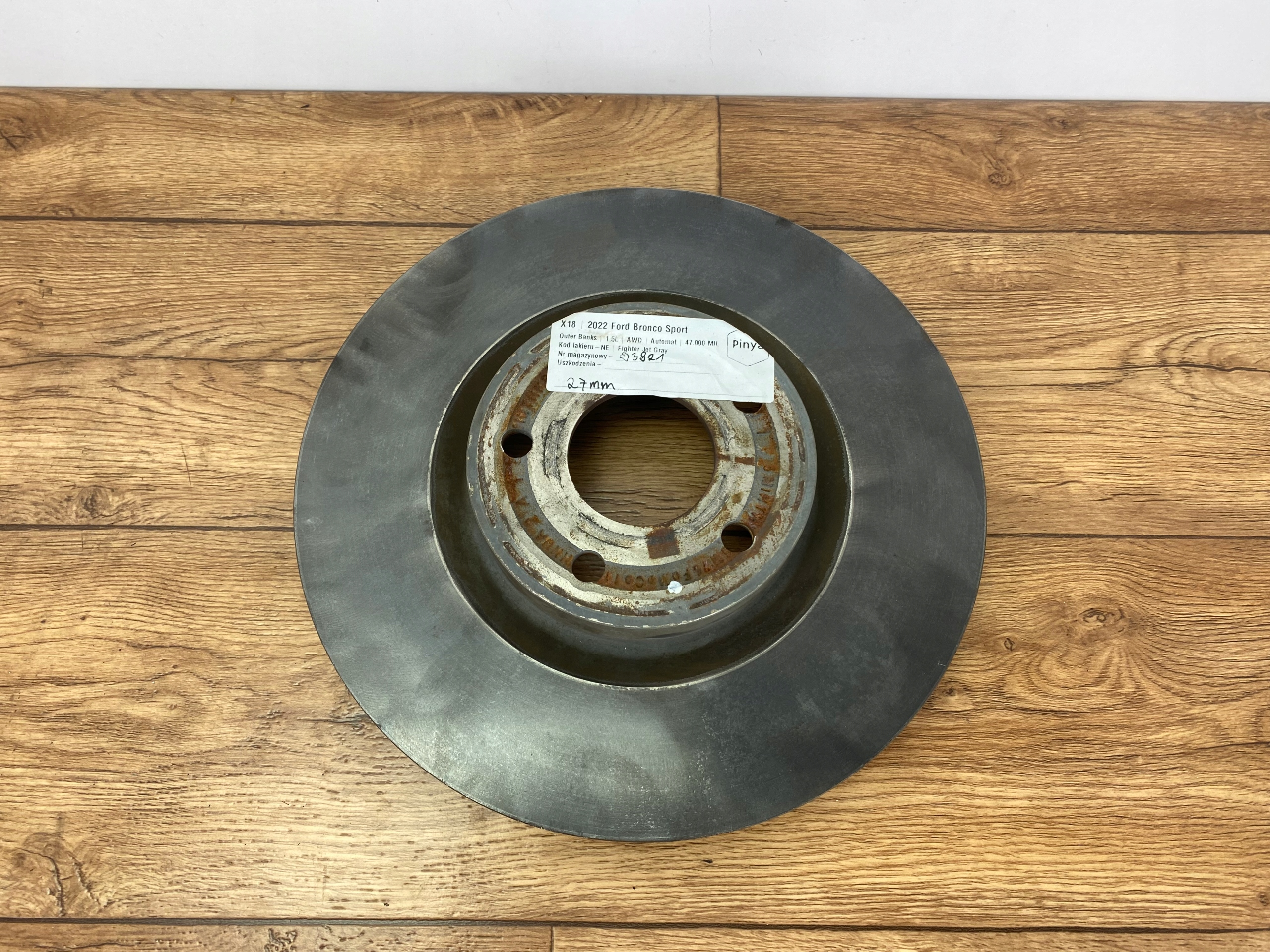 discs brake front komplet running board para Ford Bronco Sport 2020+ USA