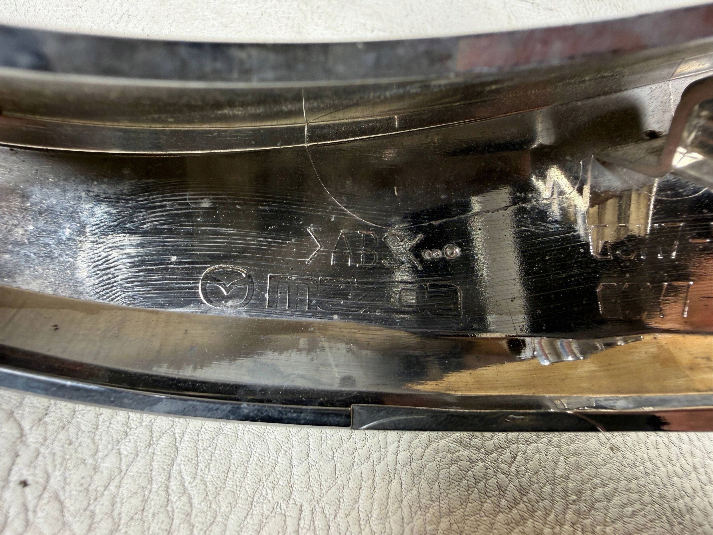 MAZDA 6 III LIFT moulding CHROM right front GSH7-507J1