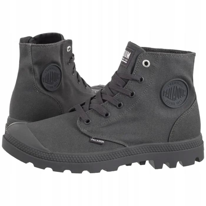 Pánské tenisky Palladium Mono Chrome Gray Tour 73089-089-M Šedé