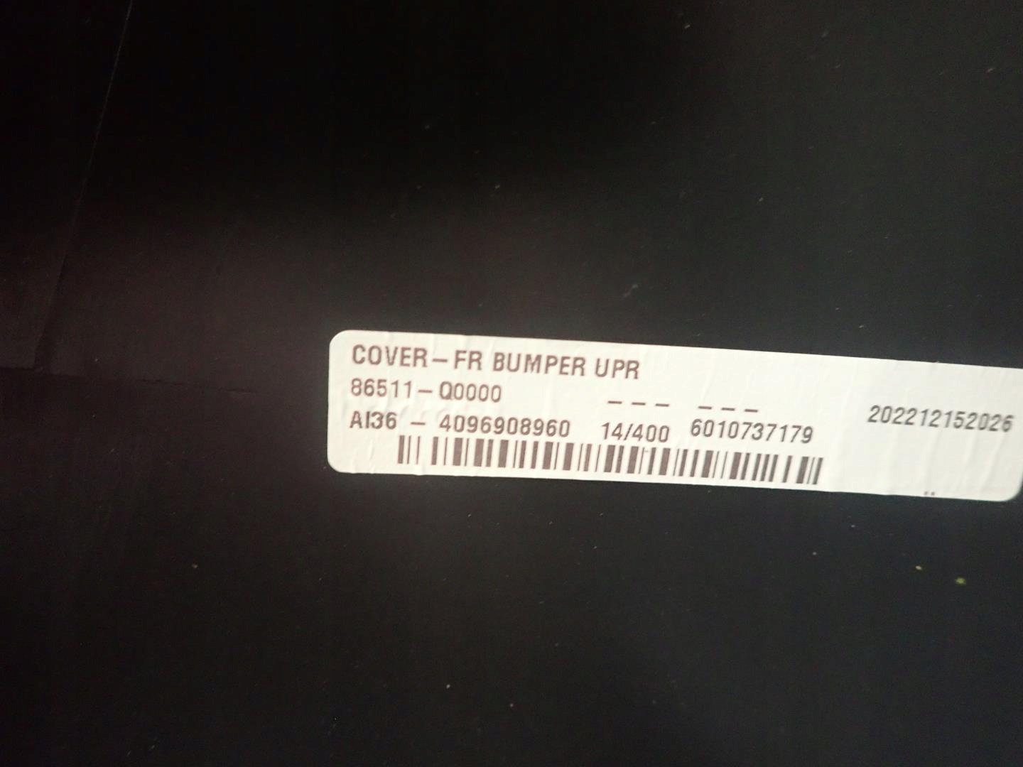 bumper front front HYUNDAI I20 III 2020- new