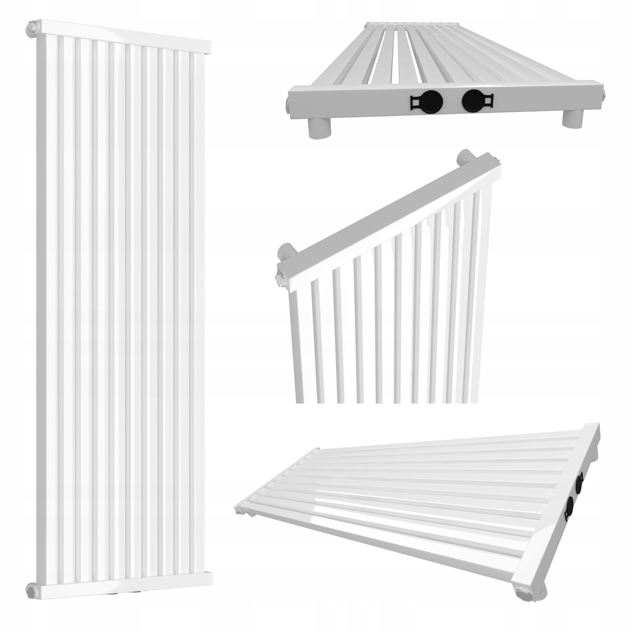 Dekorativní radiátor Radiator 120x46 Bílý Lesk