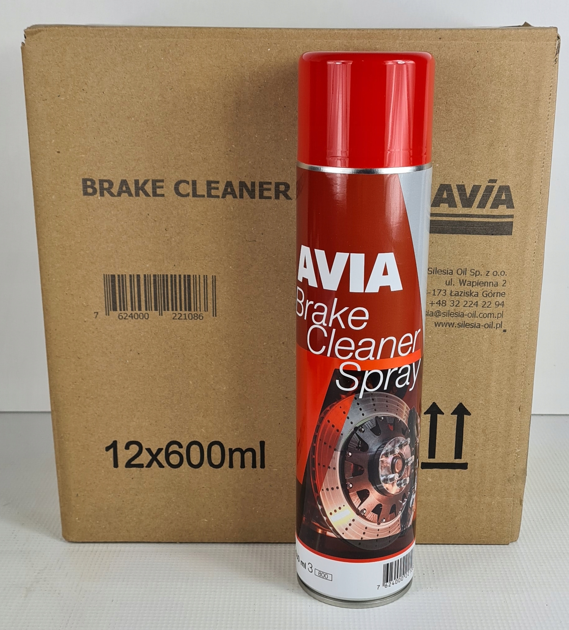 AVIA Zmywacz do HAMULCOW I SPRZEGIEL 600 ML 12x Packaging Volume 600 ml