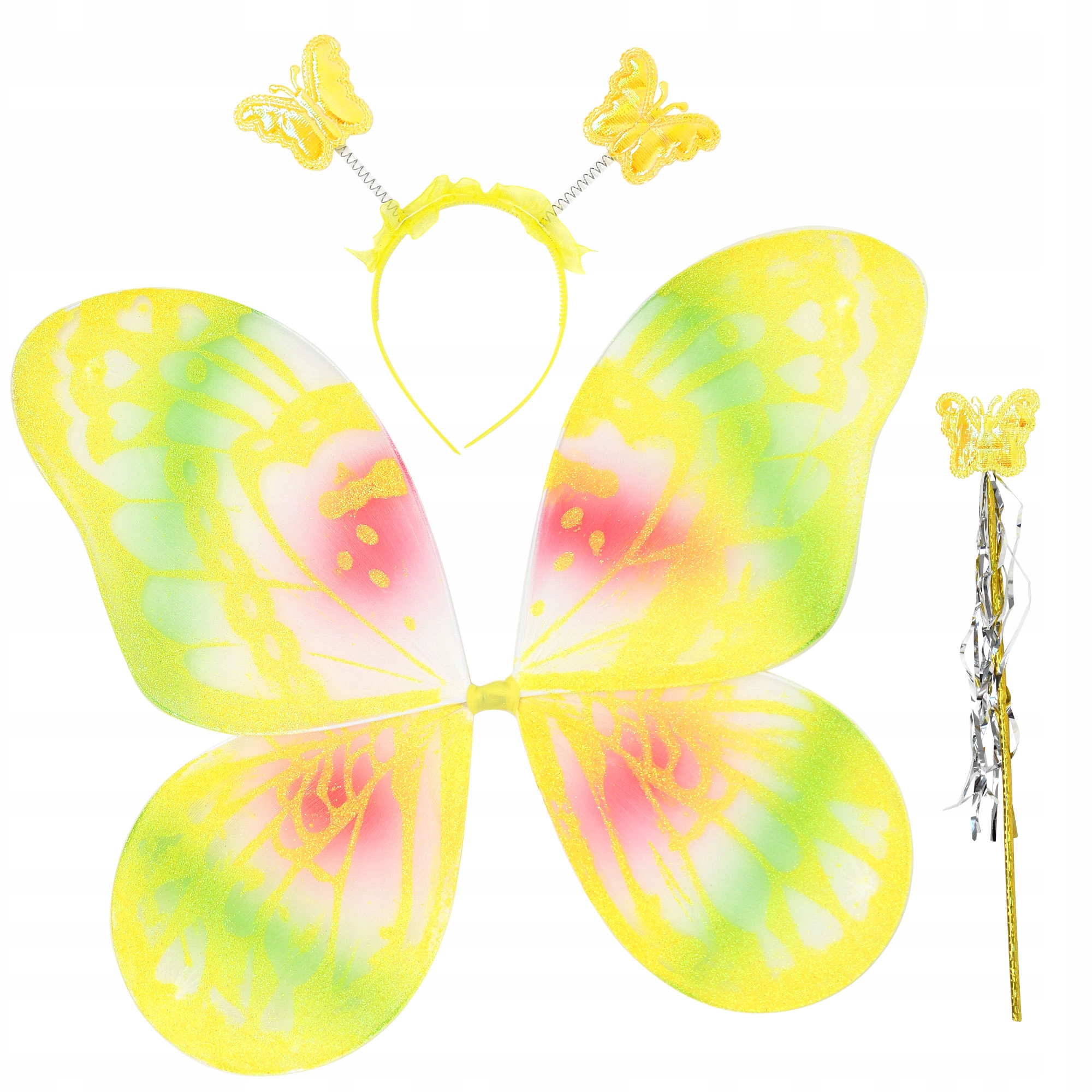 

Motyl Strój Motylek Wróżka Skrzydła Spódniczka Bal