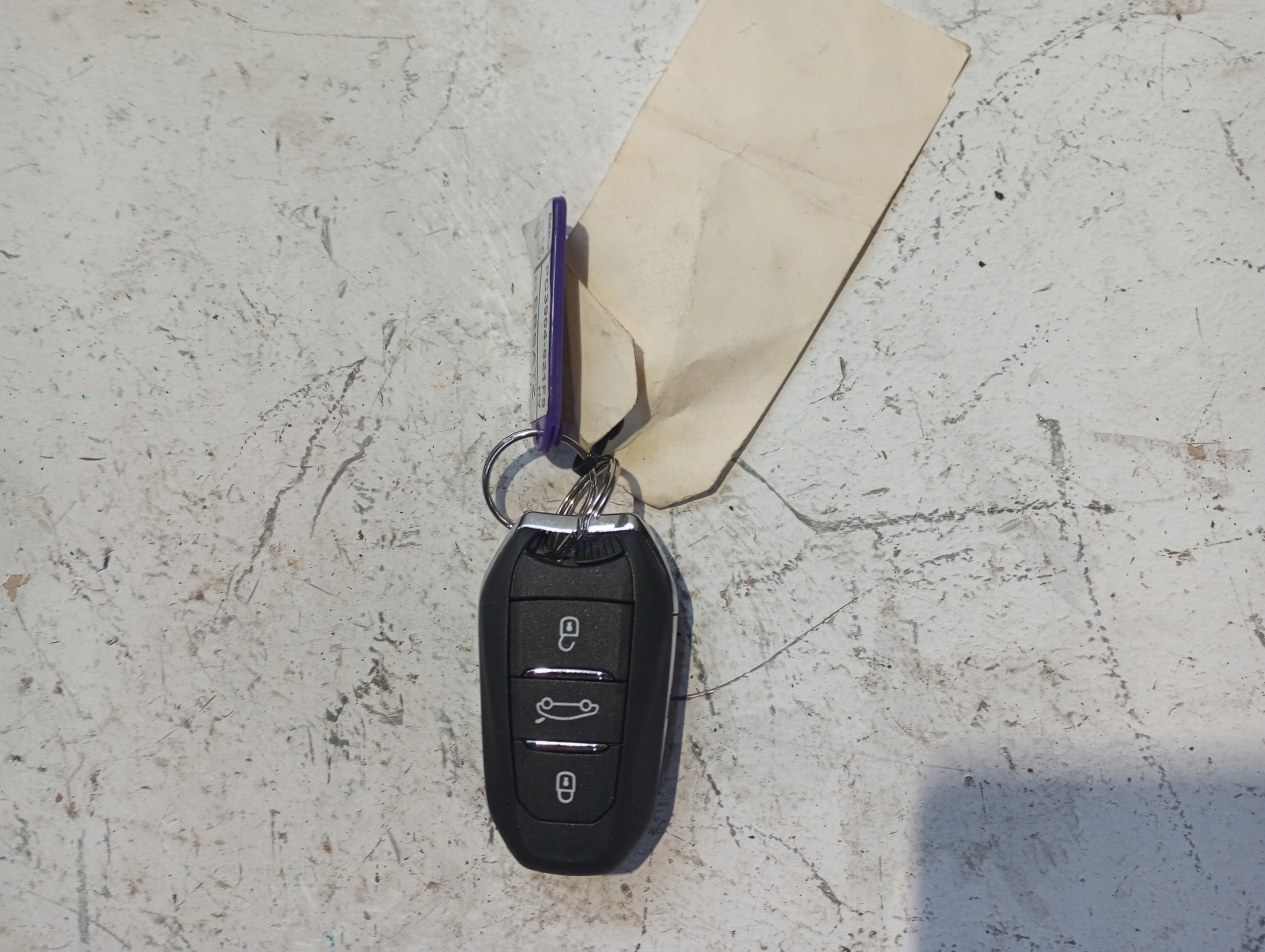 key key PILOT OPEL 9840153280