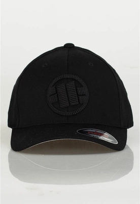 Čepice Full Cap Pit Bull 3D Logo černá