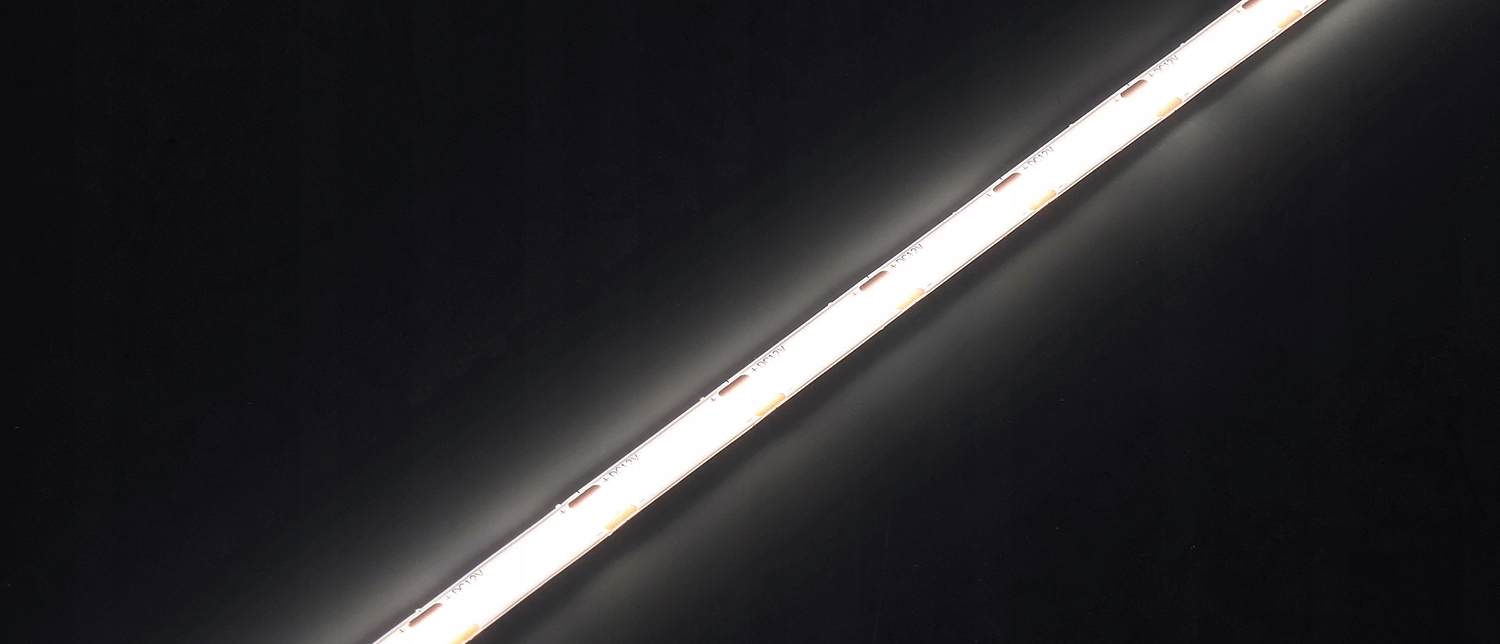 TAŚMA LED COB 12V 480LED 5M IP67 LINIA ŚWIATŁA NEON 6000K Moc 45 W