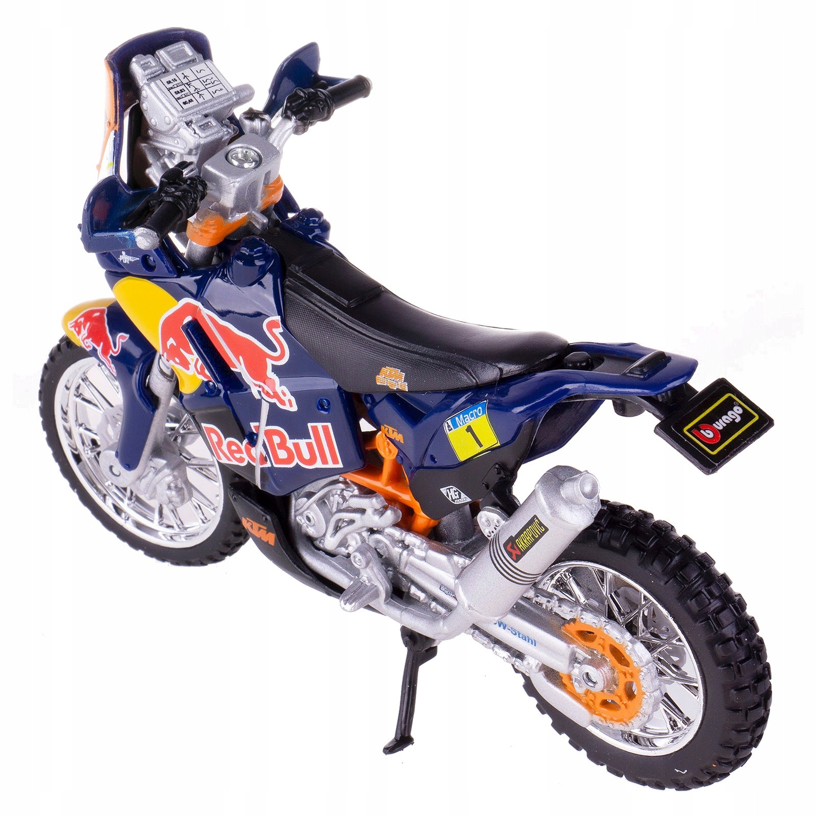 KTM 450 Ралли Дакар Ралли Ред Булл 1:18 Bburago Kod producenta СЕЙЧАС-123
