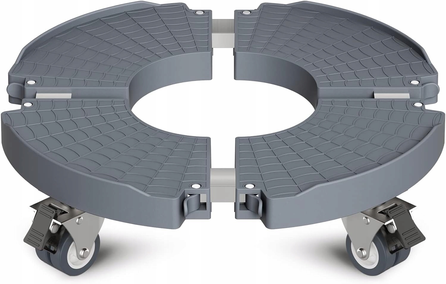 Allecto Pflanzenroller Ø 40-54 cm 200 kg Tragkraft. Černá barva.