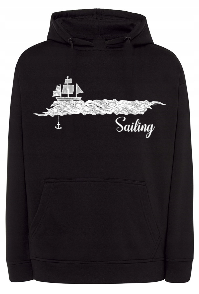 Pánská mikina s námořnickým potiskem Loď Moře vel. S