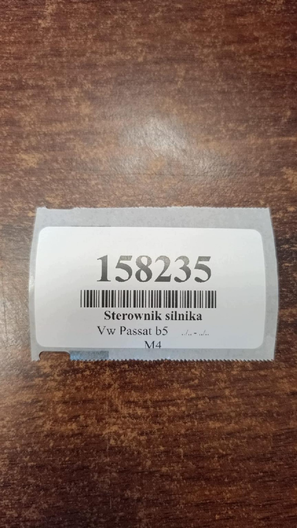 VW PASSAT B5 1.9 TDI control unit of the engine 0281010944
