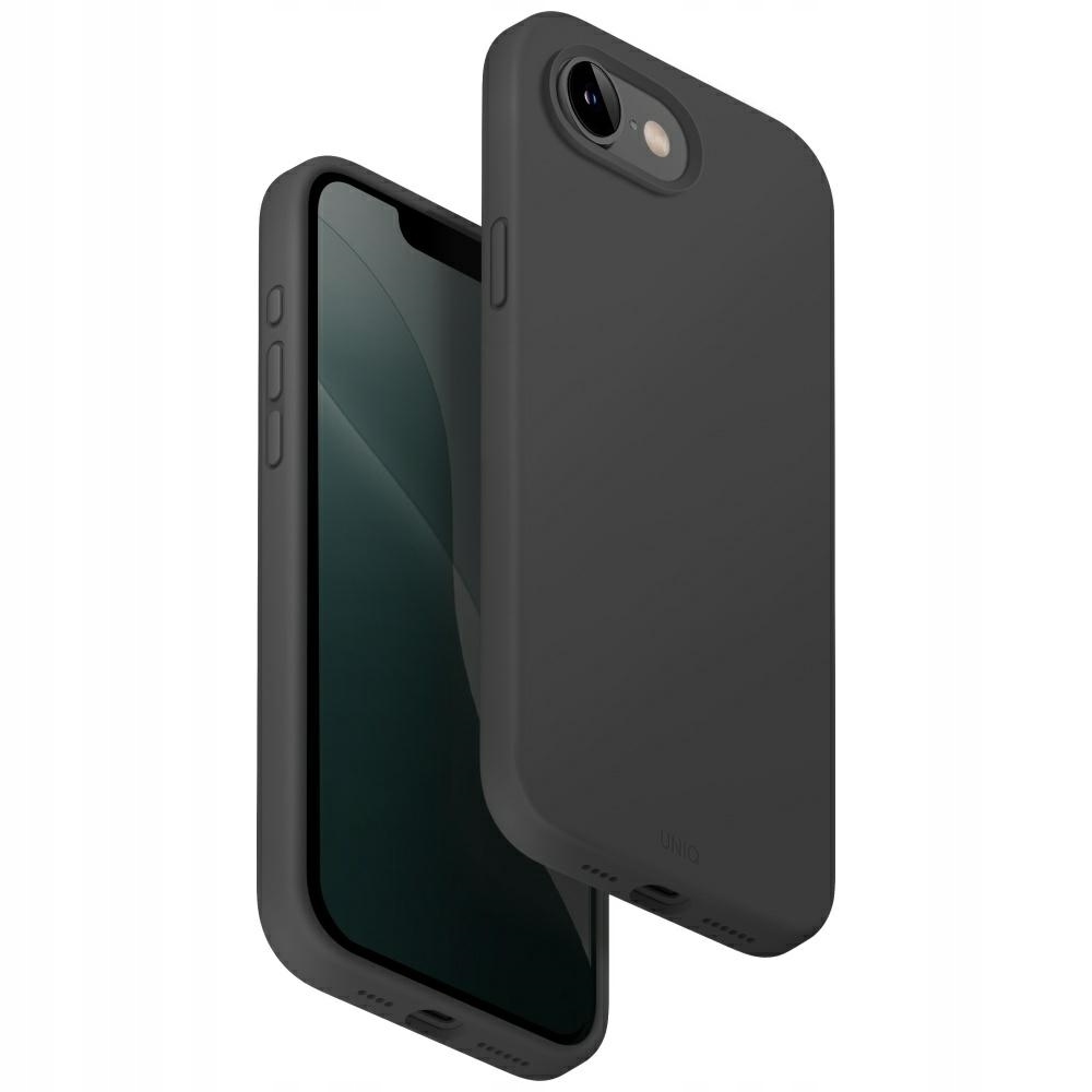 Uniq Lino Pouzdro pro iPhone 16e (2025) Magclick Charging Grey