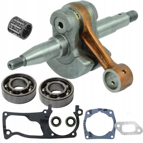 Kľukový hriadeľ Husqvarna 357 357XP 359 359XP Ložiská Tesnenia Tesnenia