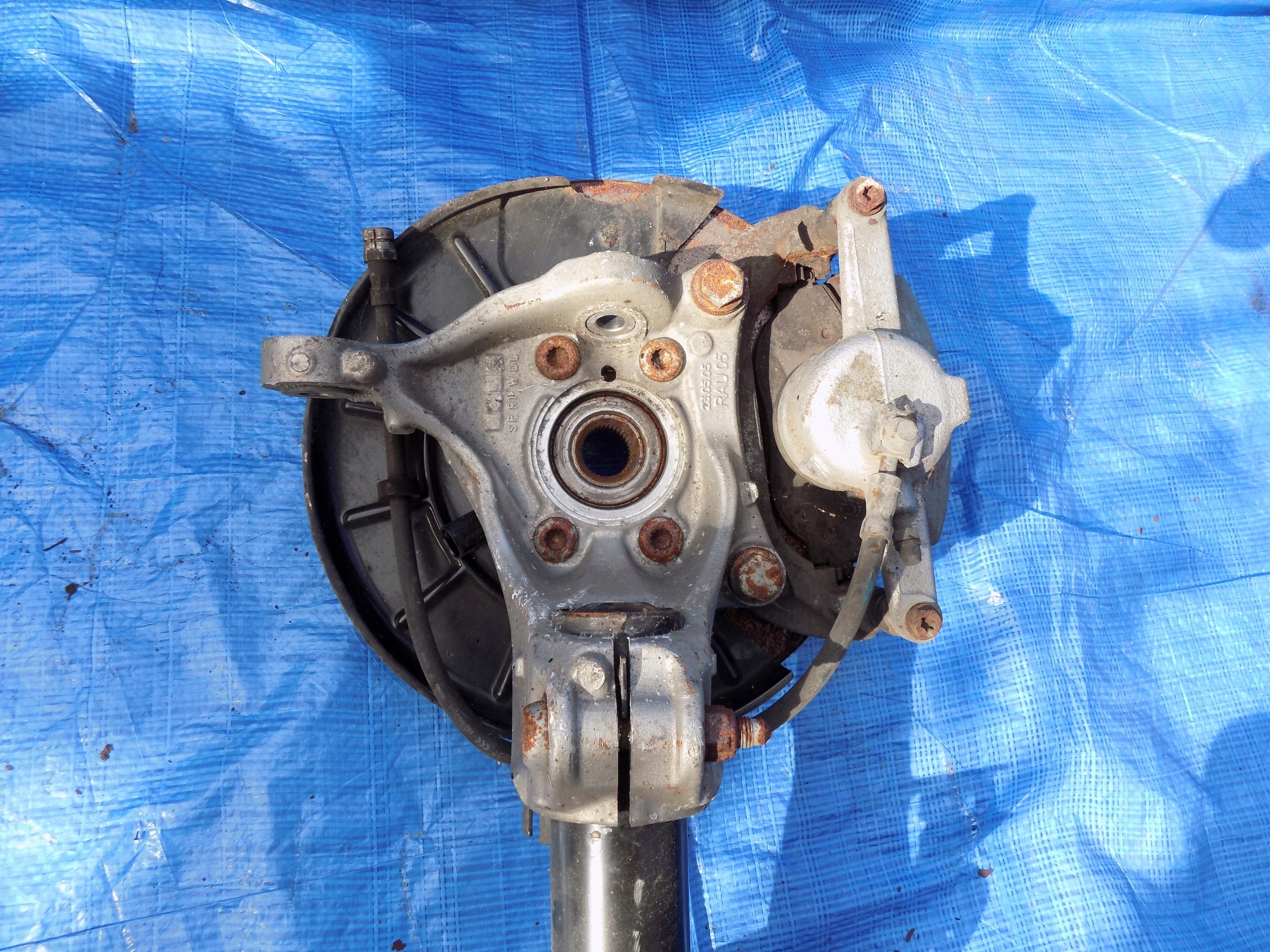 swing shock absorber right front VW SHARAN 7N 2,0TDI