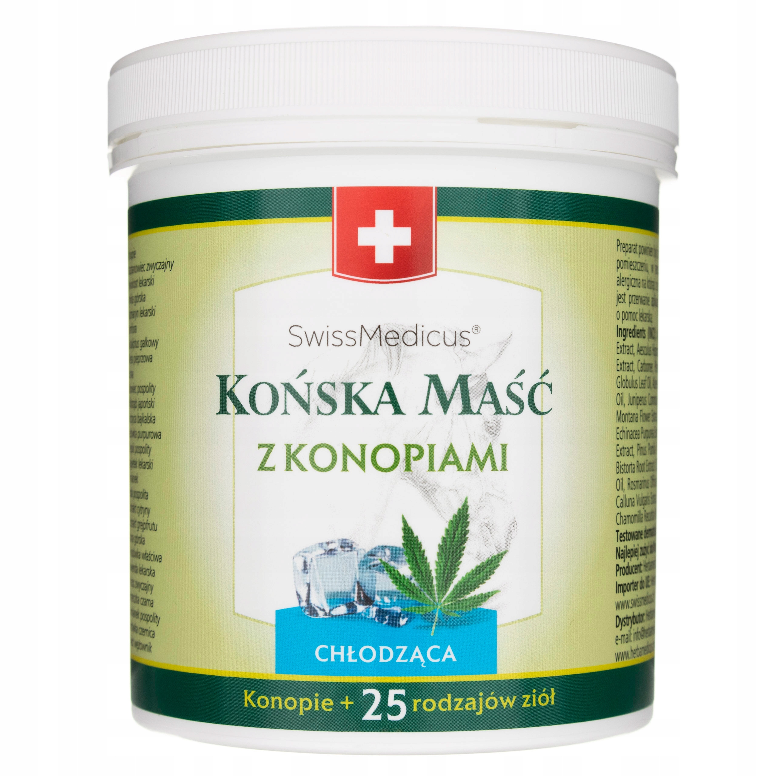 

Herbamedicus Maść końska chłodząca Konopie 500 ml