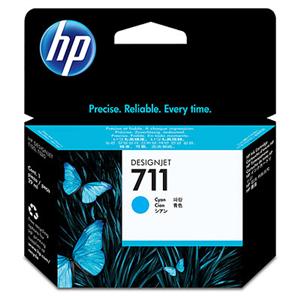 Hp no 711 azúrová atramentová kazeta, CZ130A CZ130A