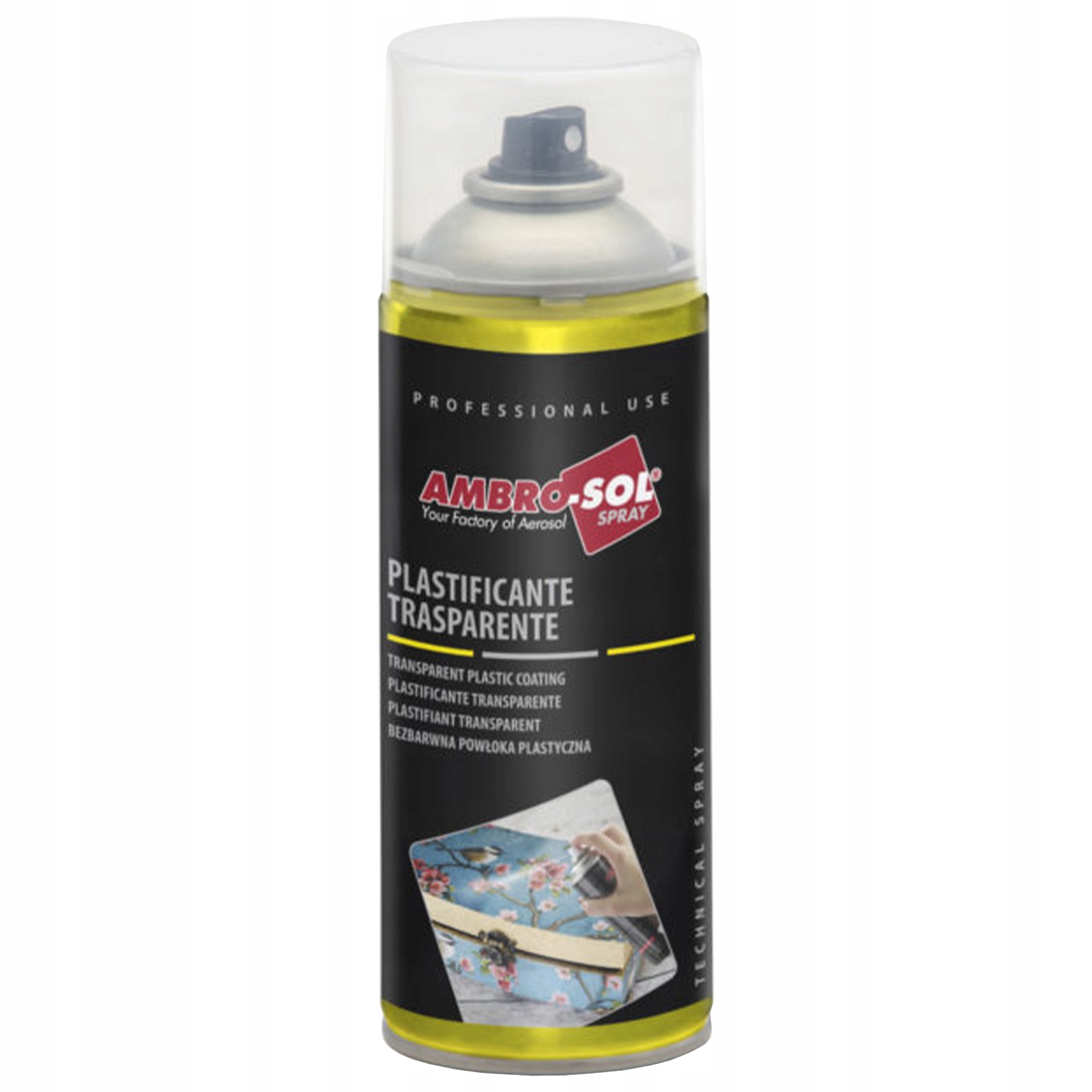 Ambro-sol Bezbarwna Powłoka Plastyczna 400ml