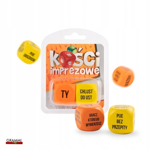 

Gra w kości Imprezowa na 18 20 30 40 50 urodziny
