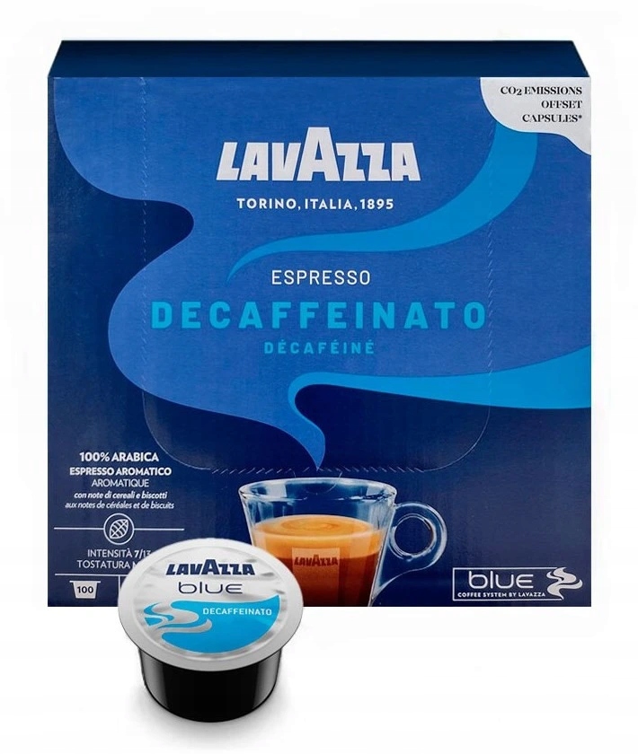 Lavazza Decaffeinato kapsle pro Lavazza Blue System 100 kapslí