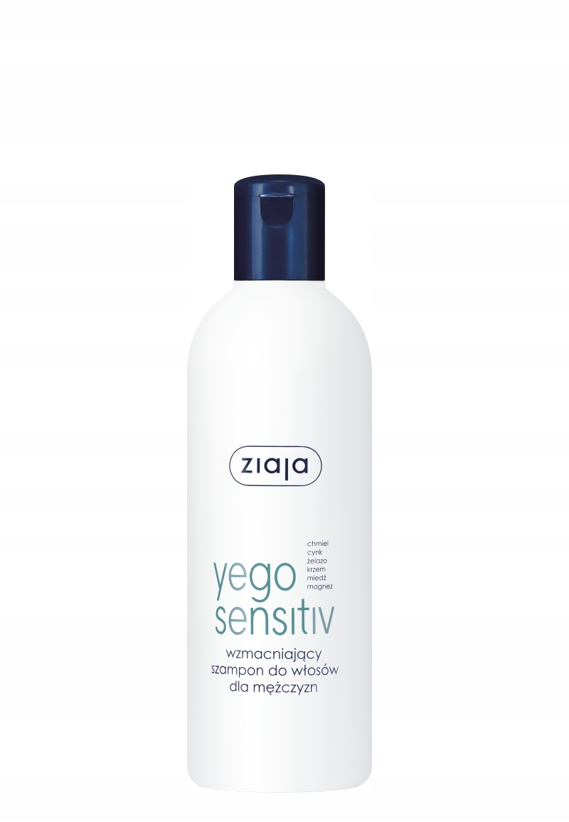 Ziaja Posilňujúci šampón pre mužov na vlasy YEGO SENSITIV