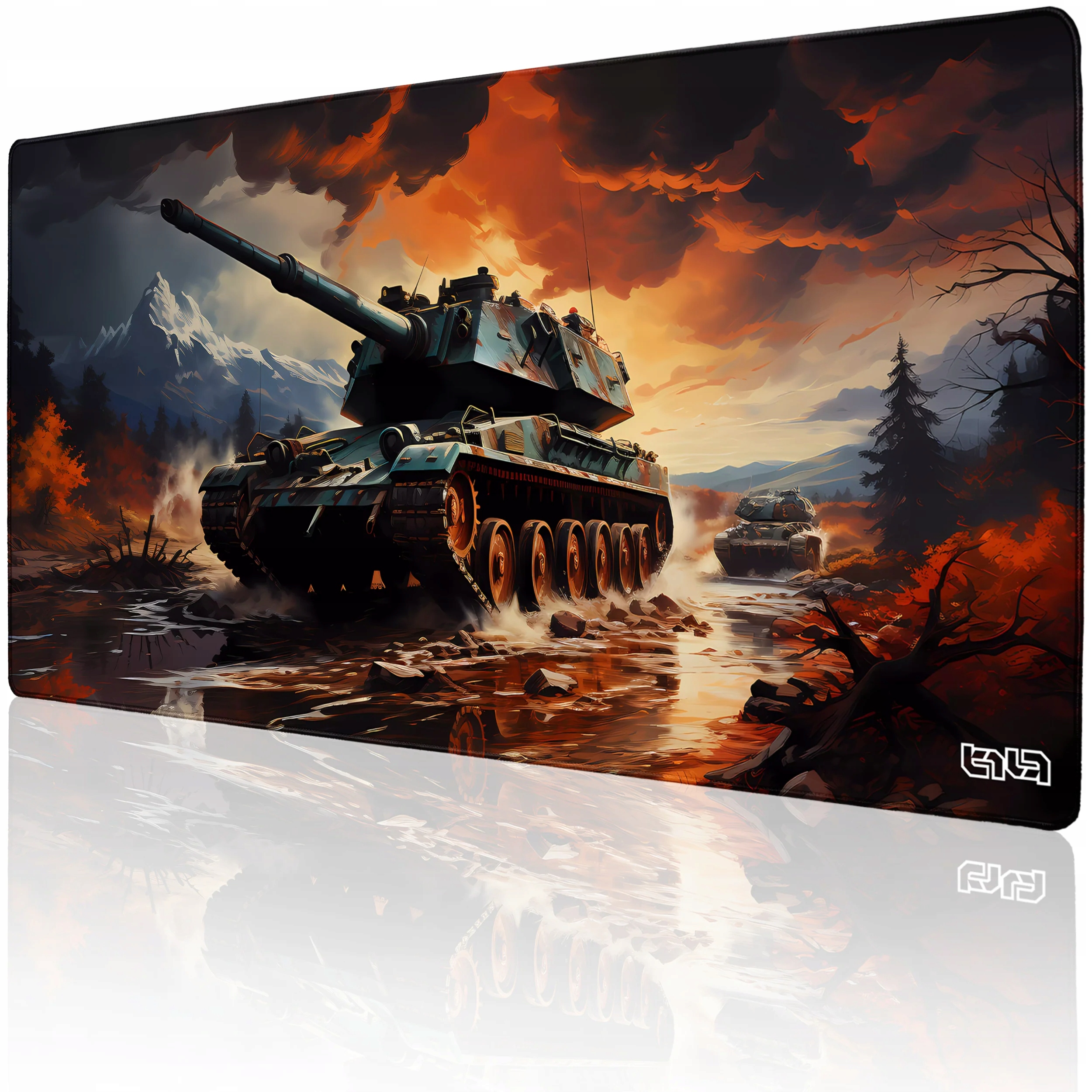 Herní Podložka Ničitel tanků 100x50 Tilt XL Gamingová velká