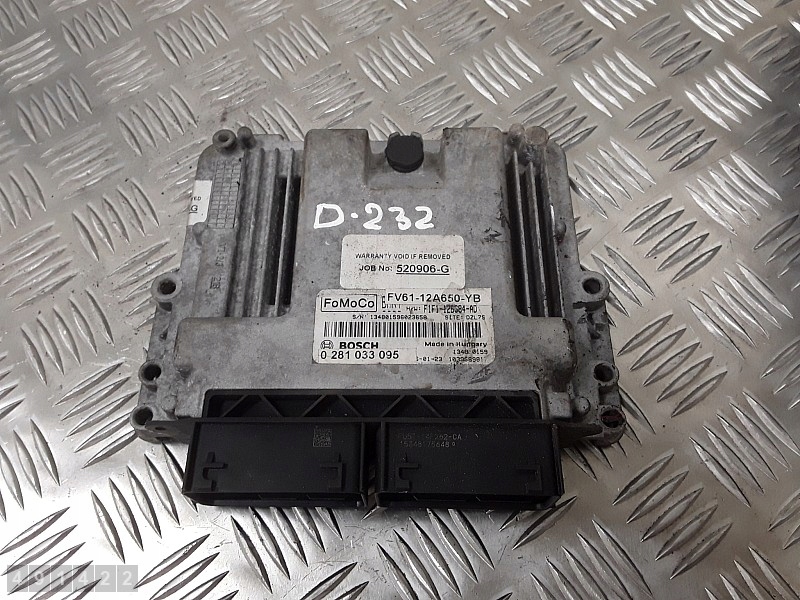 2017 Ford Transit Connect Ecu 6112a650yb 1500 diesel