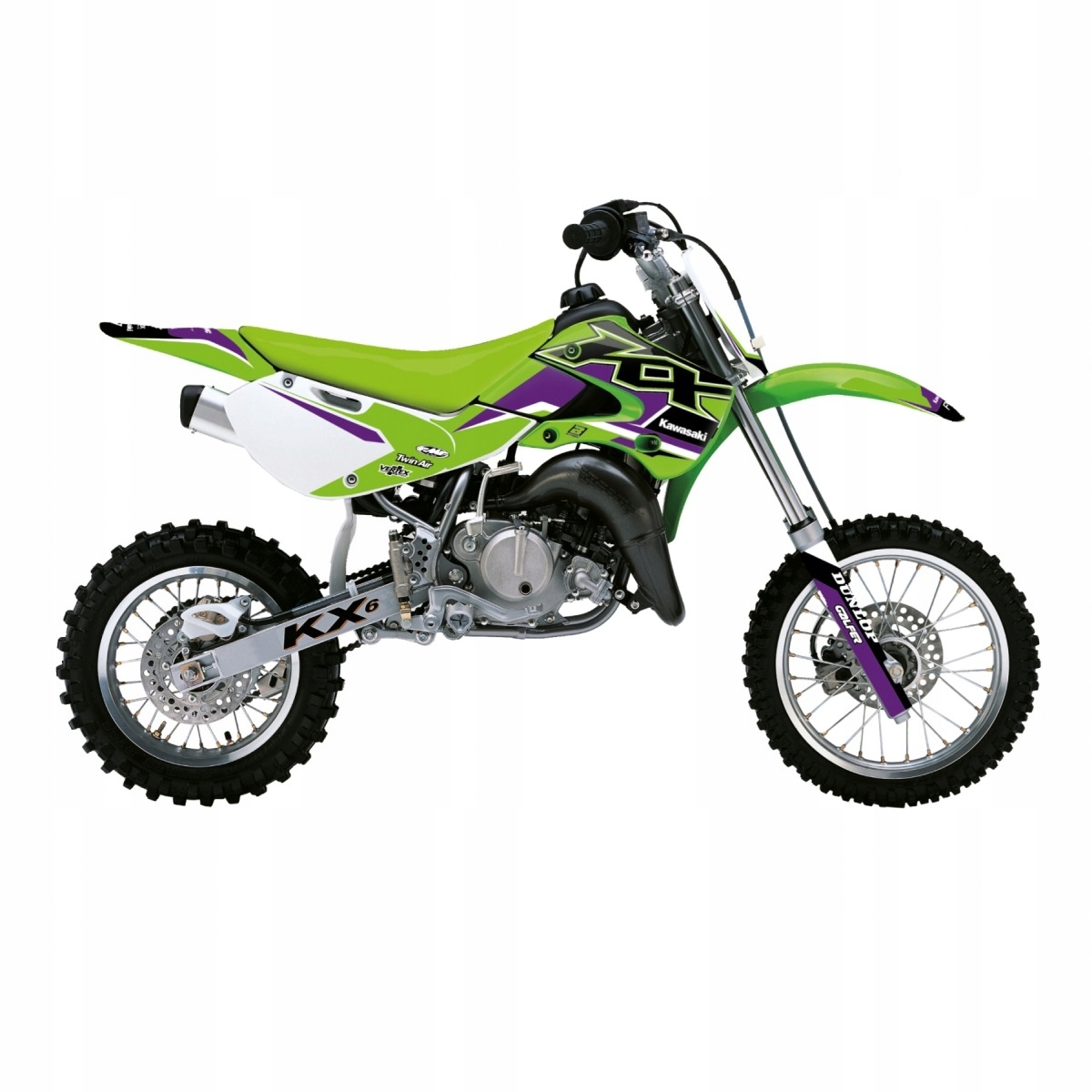 Blackbird Sada Nálepiek (oklein) Kawasaki Kx 65 '00-'23 Dream 5 Farba Zi