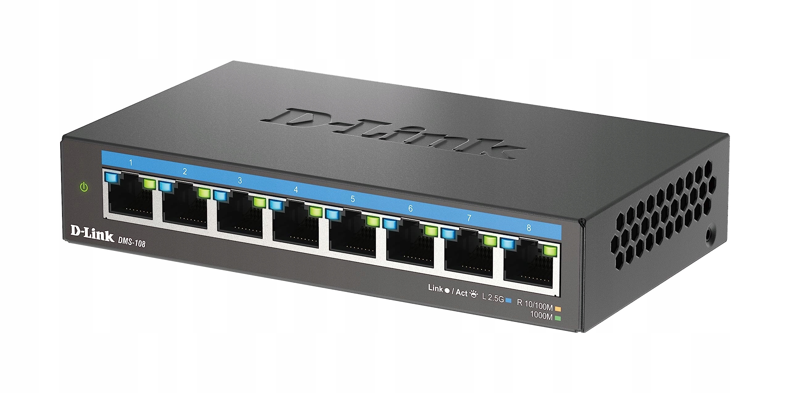D-LINK 8-Port Multi-Gigabit Unmanaged Switch — 3