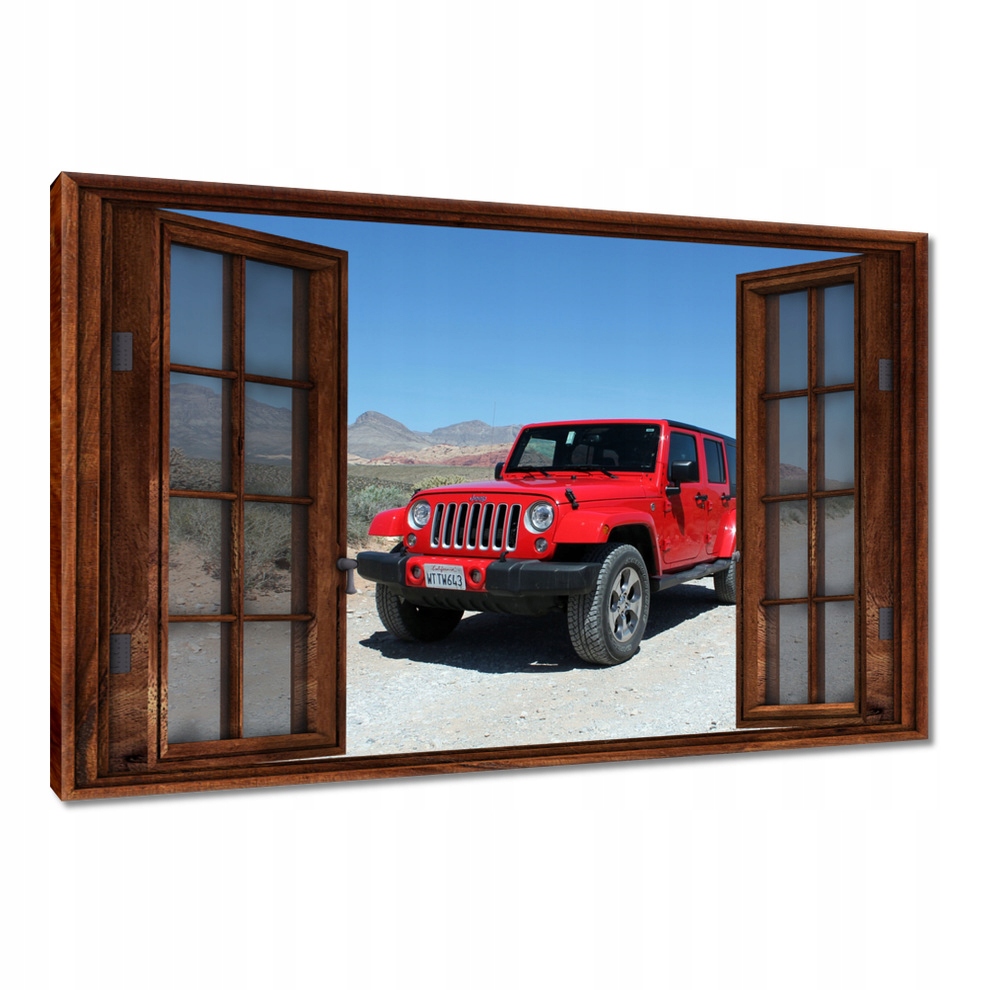 

Obrazy na płótnie 120x80 Jeep Samochód Terenowy