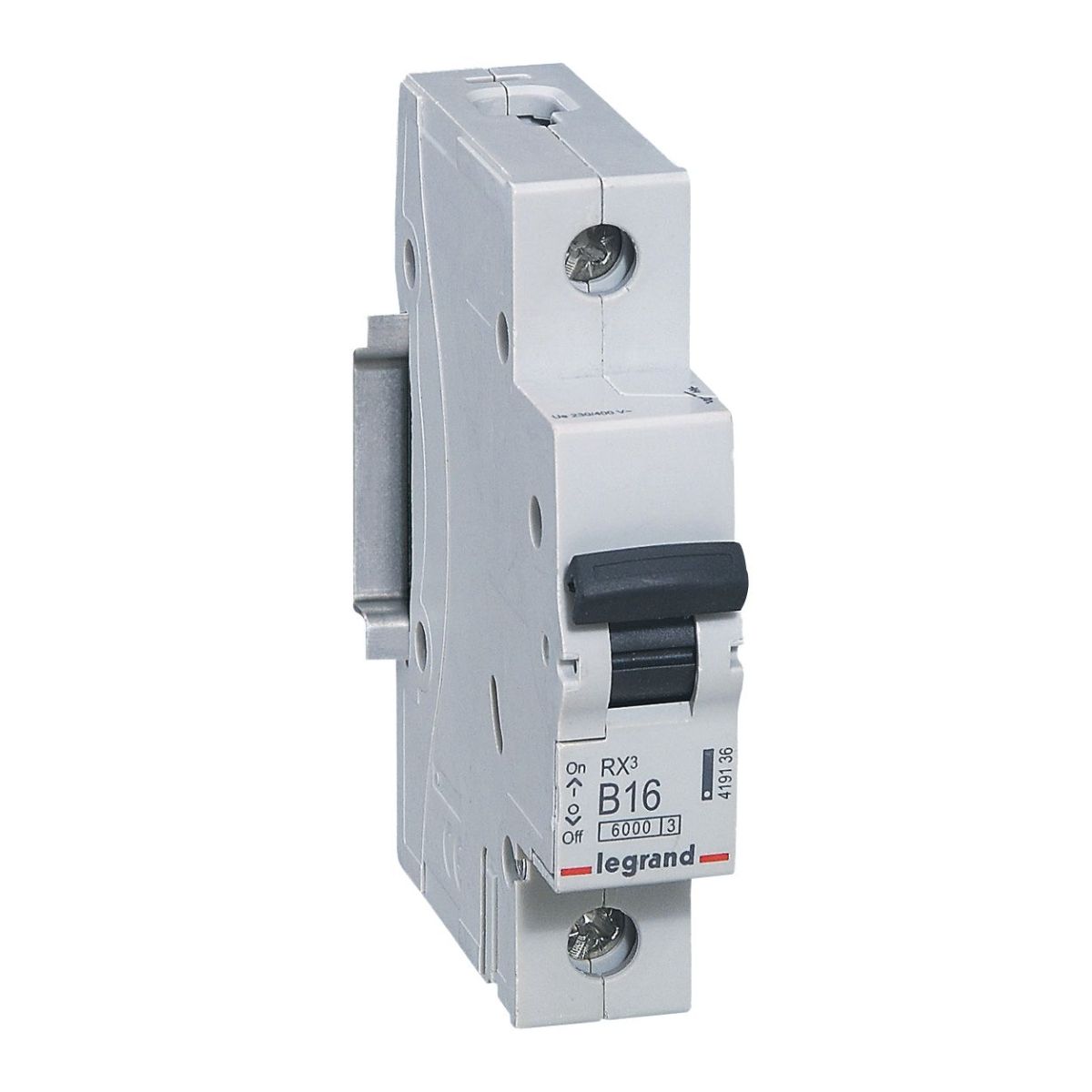 

Wyłącznik Nadprądowy S-301 B16A 1P 419136 Legrand