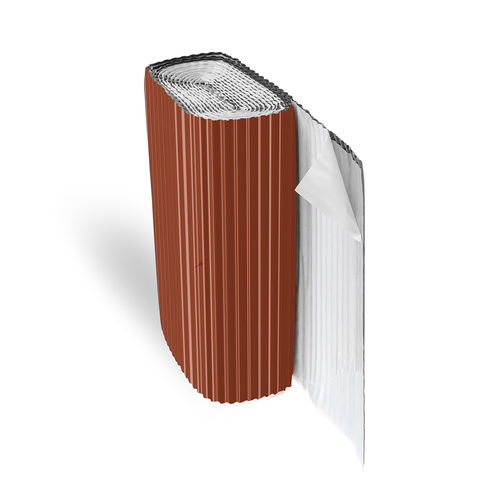 Komínová páska Ryflovaná 2D 300 mm Ral 8004 Cihlová