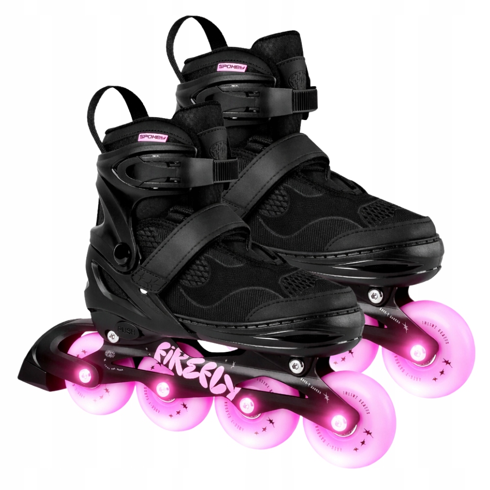 Brusle 2v1 Nastavitelné Kolečkové Brusle Rekreační Dámské Svítící Led kolečka 39-42