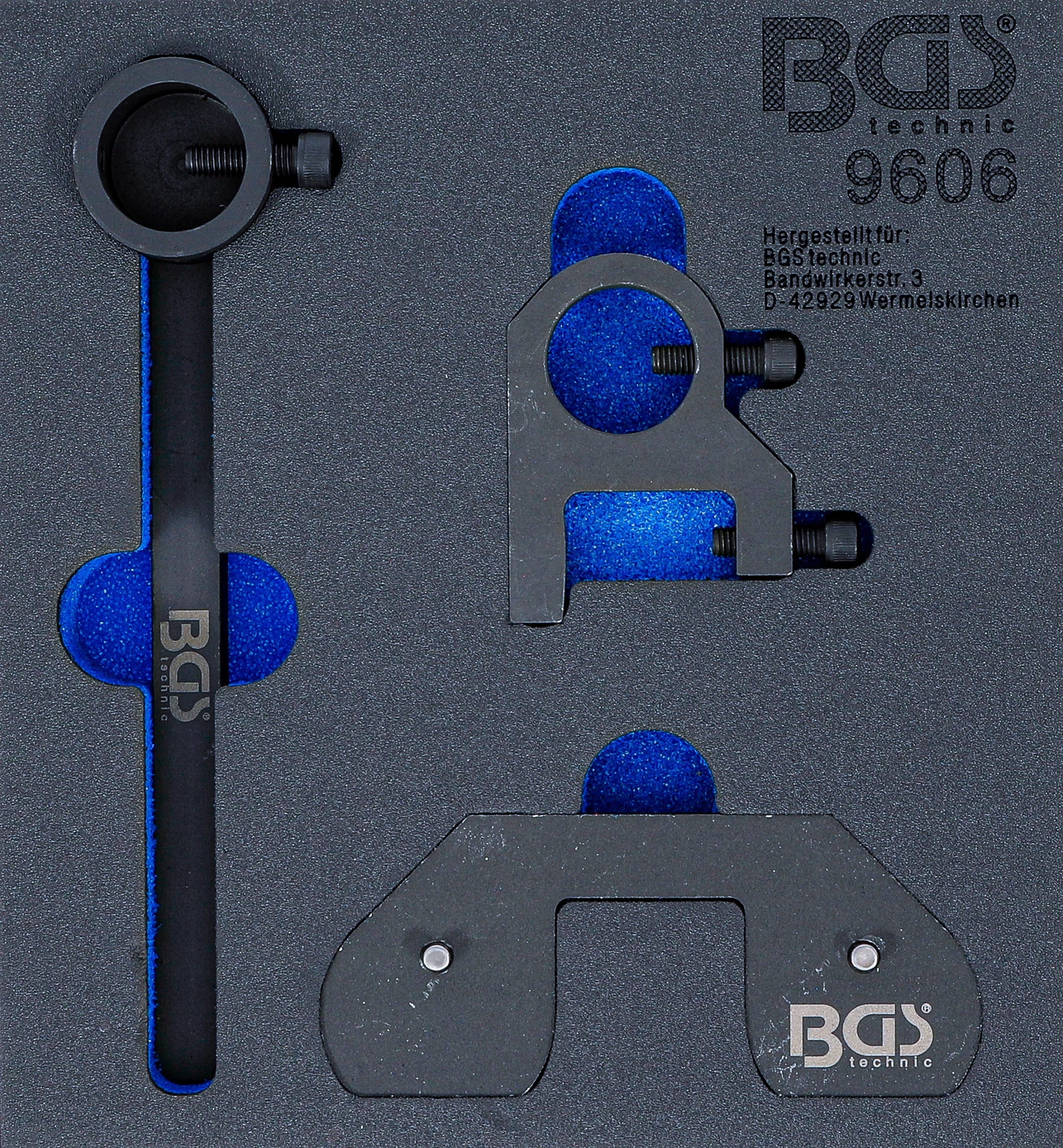 Sada nastavovacích nástrojů pro vyvažovací hřídele Bgs 9606