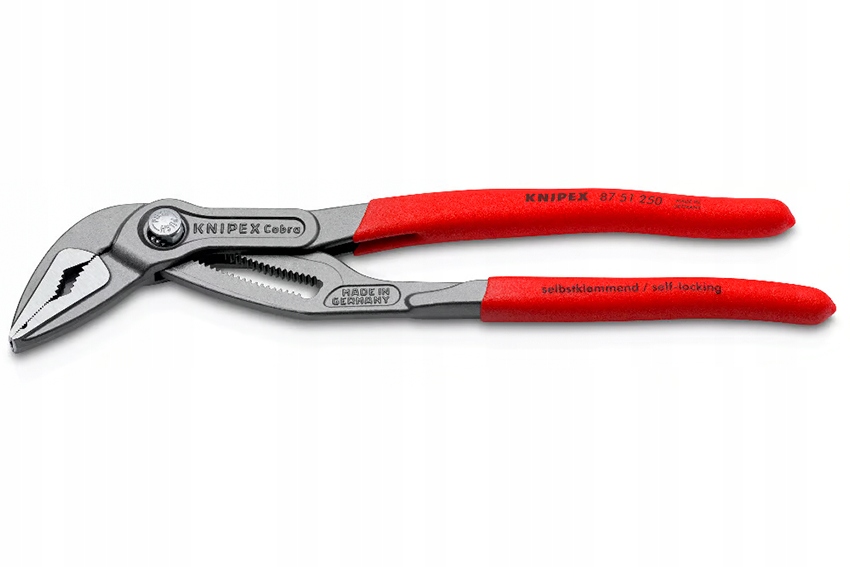 Nastavitelné kleště Knipex Cobra Es úzké chromované potažené 250 mm