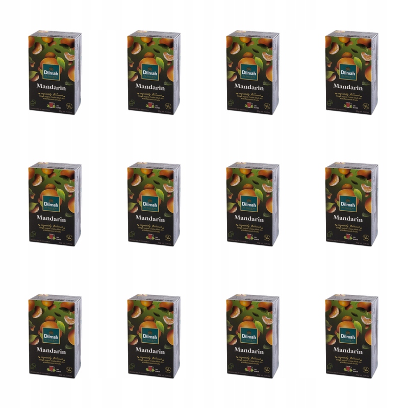 Dilmah Mandarin Flavoured Ceylon Black Tea 20x1,5 g X12