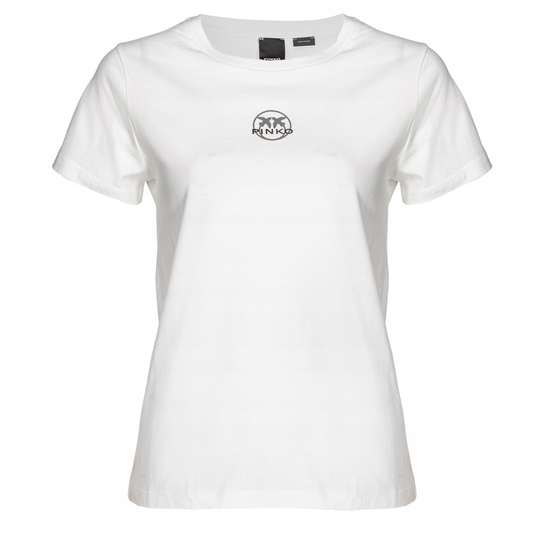 Pinko černé tričko Bussolotto 100355A0KO-Z99 bavlna 38 M