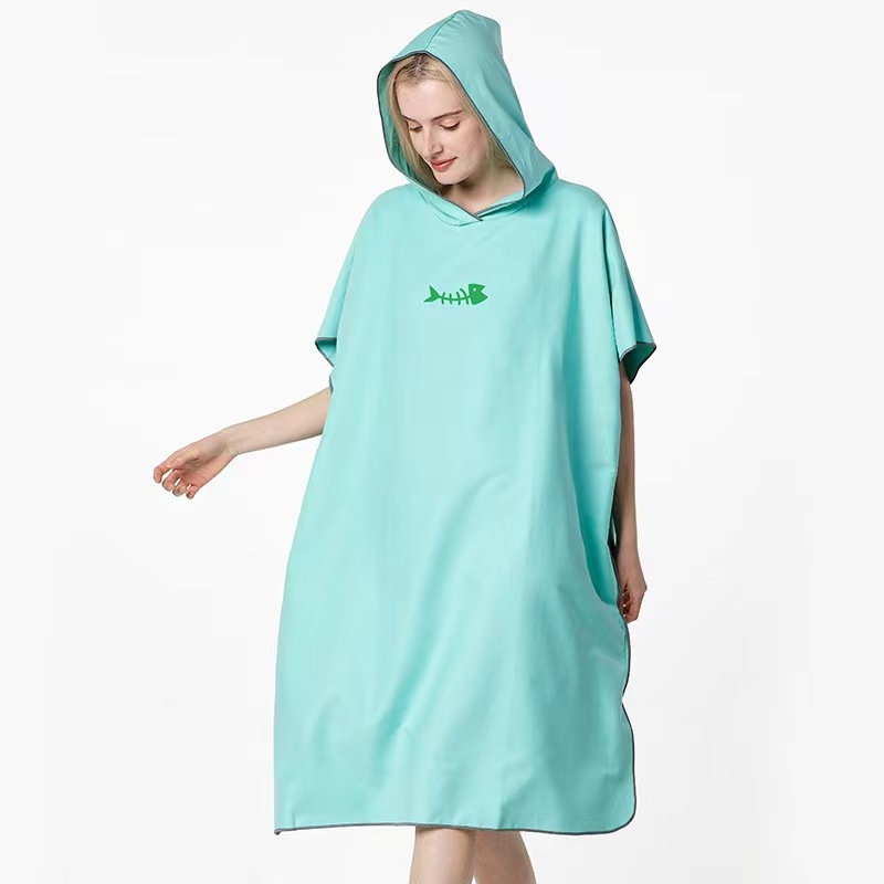 RĘCZNIK KĄPIELOWY PONCZO PLAŻOWE DLA DOROSŁYCH Stan opakowania oryginalne