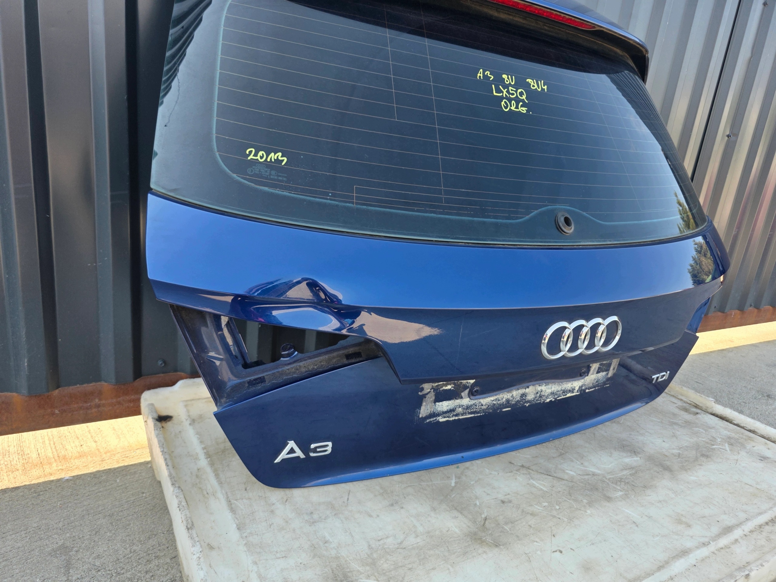 boot door rear AUDI A3 8V 8V4 SPORTBACK LX5Q original !!!