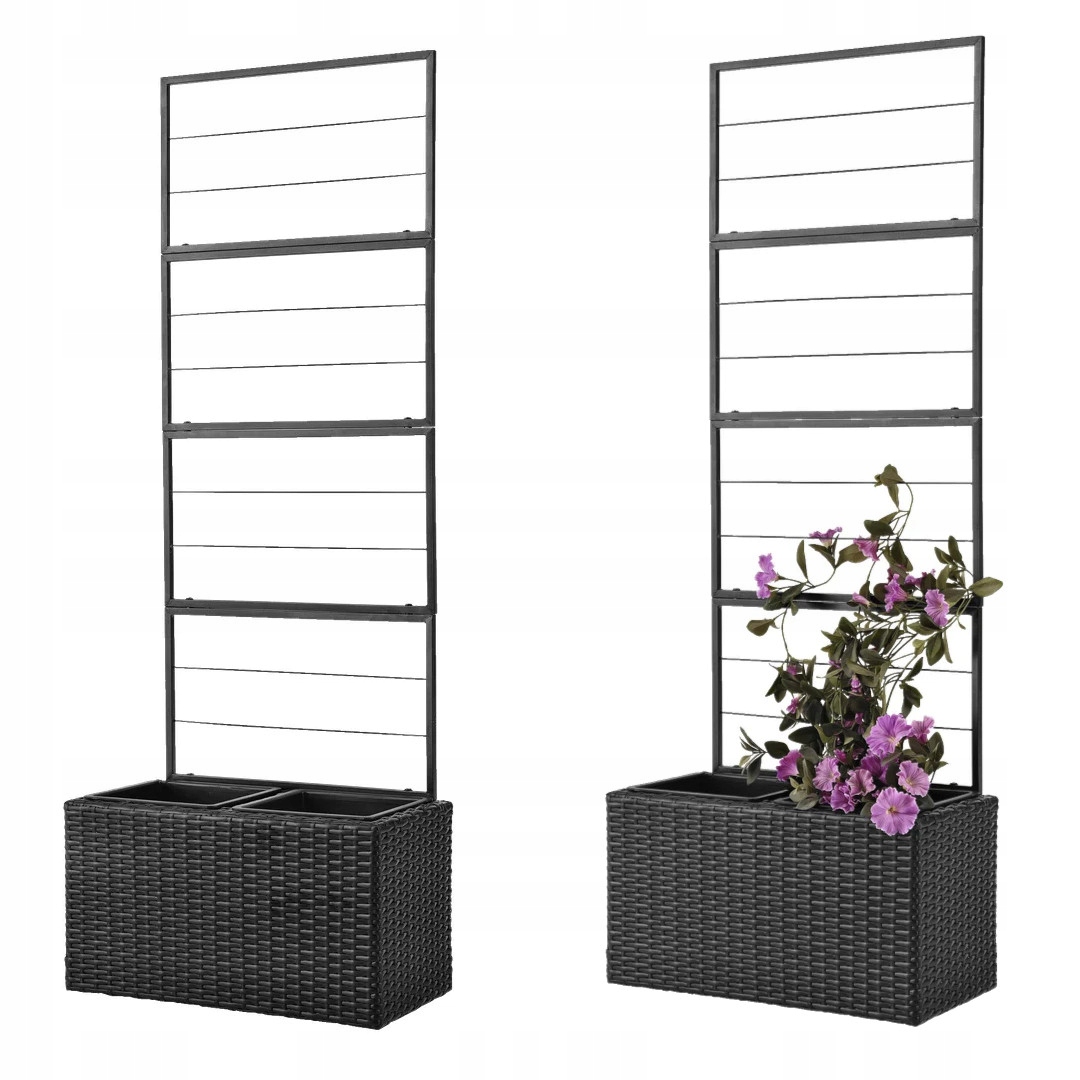 Kvetináč s mriežkou pre popínavé rastliny 63 x 165 cm