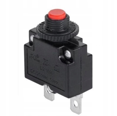 Bezpiecznik wyłącznik termobimetaliczny MR1 3A